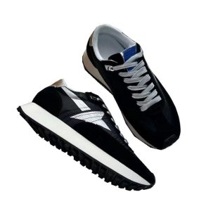 Mens Classic Sneakers | Marathon Leather and Suede-Trimmed Nylon Sneakers Classic Sneakers Classic Sneakers