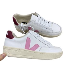 Mens Classic Sneakers | V-12 Suede-Trimmed Leather Sneakers Classic Sneakers Classic Sneakers