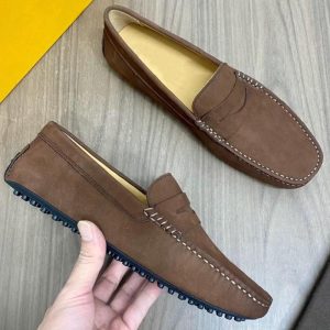 Mens Driving Shoes | City Gommino Logo-Debossed Suede Driving Shoes Driving Shoes Driving Shoes