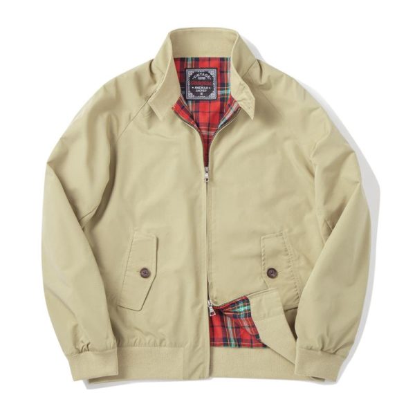 Mens Lightweight Jackets | Buddy Cropped Cotton-Blend Twill Harrington Jacket Clothing Lightweight Jackets