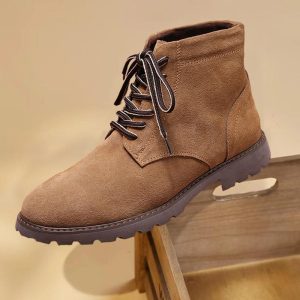 Mens Lace-Up Boots | Suede Lace-Up Boots Boots Boots